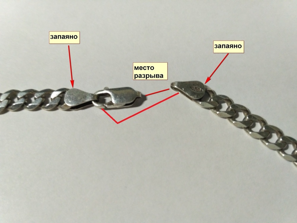 Порвалась цепочка — к чему примета, как ее починить или запаять в домашних условиях