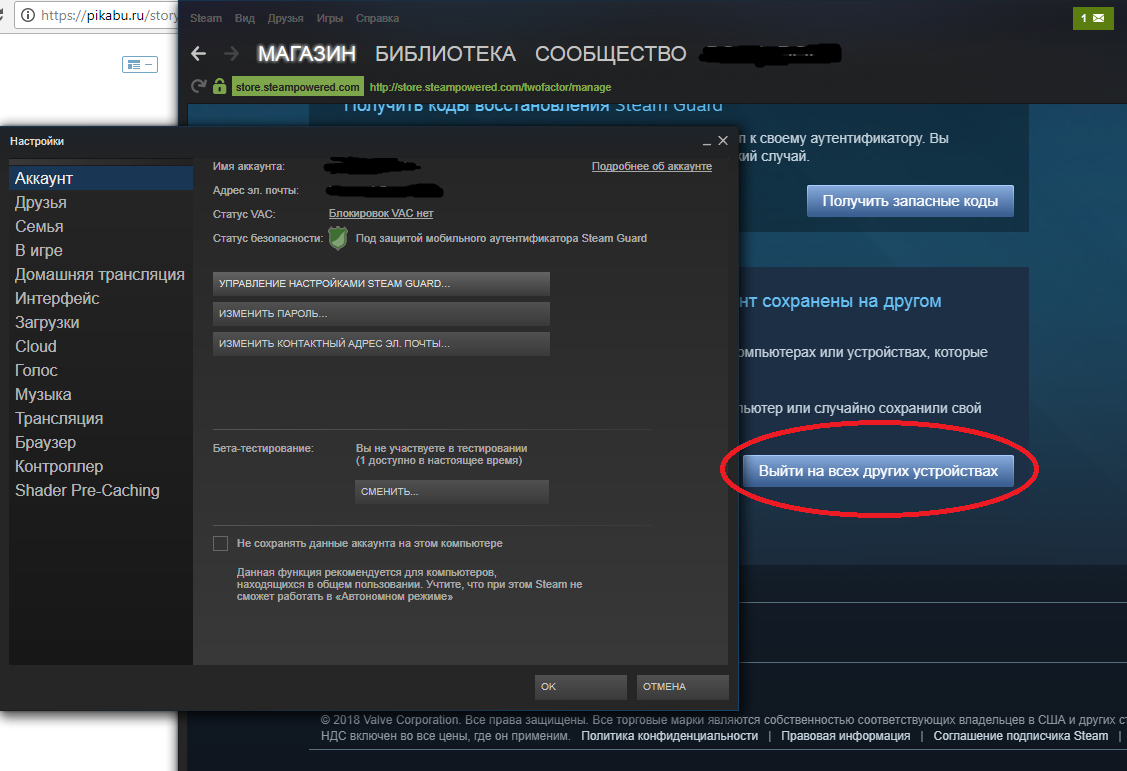 Проблема Steam | Пикабу