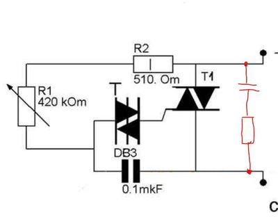 Схема регулятора мощности на симисторе 5 квт