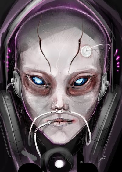 Mass effect тали без маски