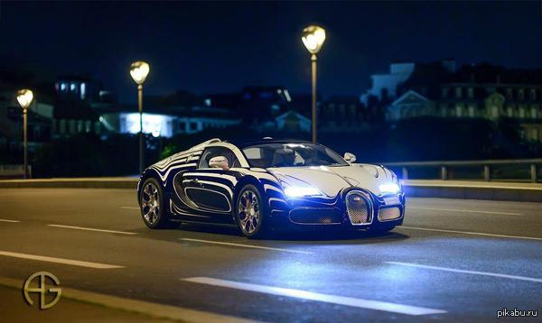 Bugatti Veyron L'or o blanc