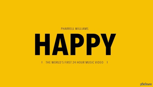     24- .   Pharrell Williams - Happy    http://24hoursofhappy.com/