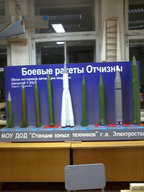 Вехи истории развития ядерного щита Отчизны в летающих моделях-копиях.