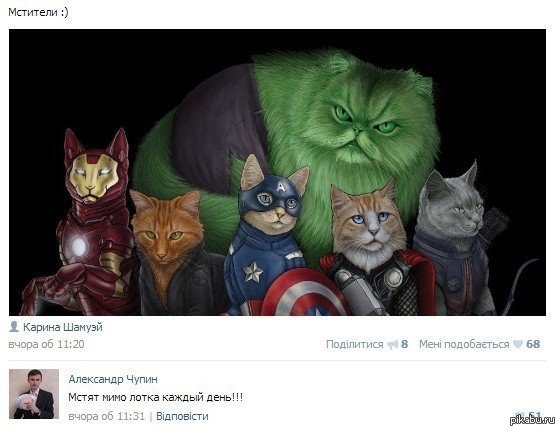 Мстители! | Пикабу