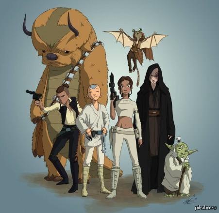 ������ � ����� Star Wars