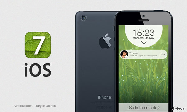 Включи 7 версию. IOS 7. IOS 7 Concept. IOS 7.0. Дизайн IOS 7.
