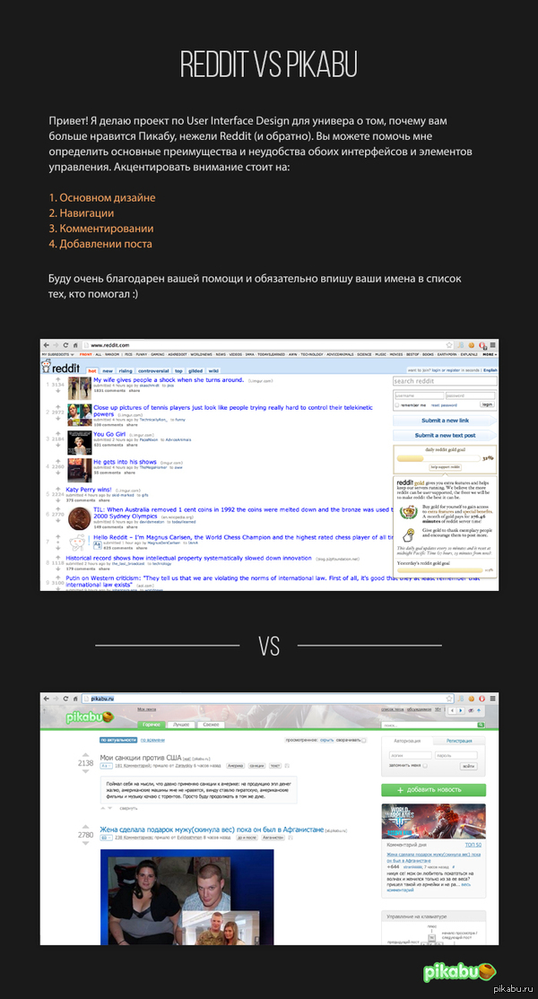 Pikabu vs Reddit ,   ,   )   .     ,      Pikabu.