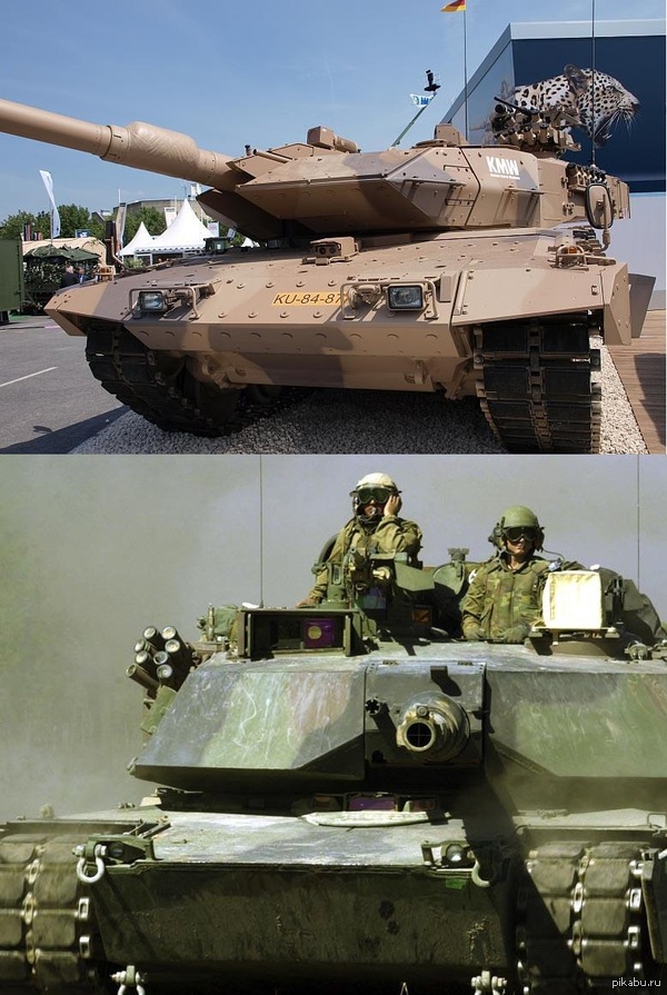       . Leopard 2A7 ()   M12 SEP Version 2 Abrams ()