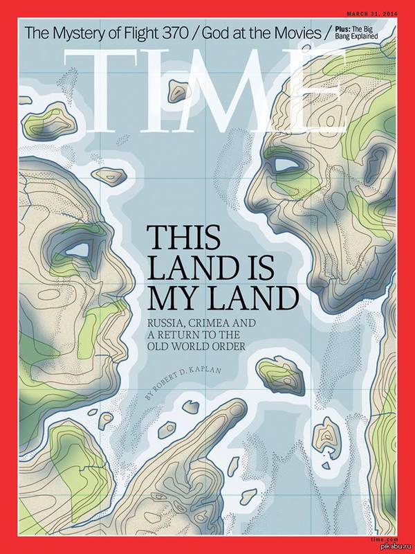 March 21 TIME magazine cover about Crimea - Crimea, Half, Time, USA