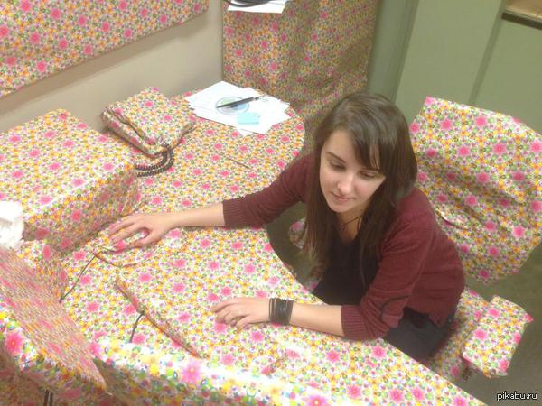 Поздравили коллегу с днем рождения :)