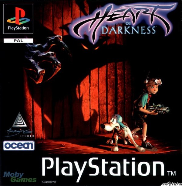 Одна из гениальнейших игр моего детства :) - Heart of darkness, Playstation, Ностальгия