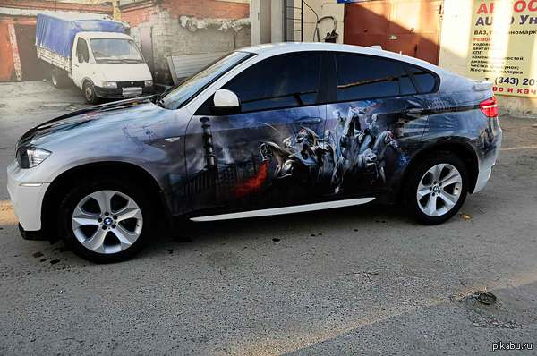 Крутая аэрография