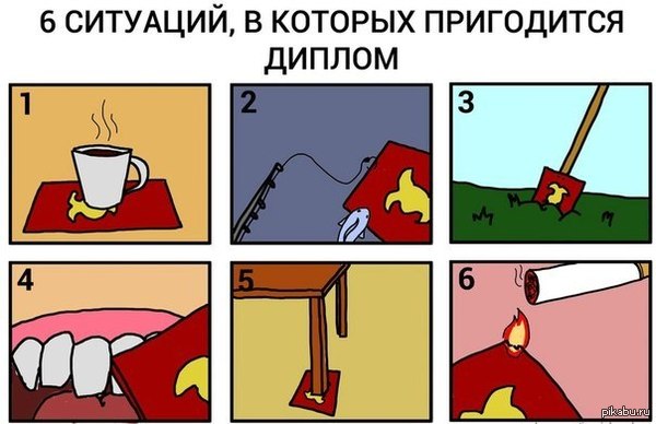 6 ситуаций в которых пригодится диплом
