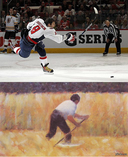 Почему наши играют в хоккей лучше чем в футбол(ну на ЧМ точно)? А потому что генная память.