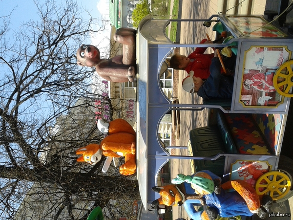 Детский паровозик