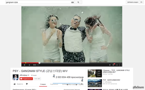 Gangnam style ������ 2 ��������� ����������