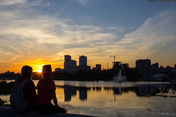 Закат в Челябинске