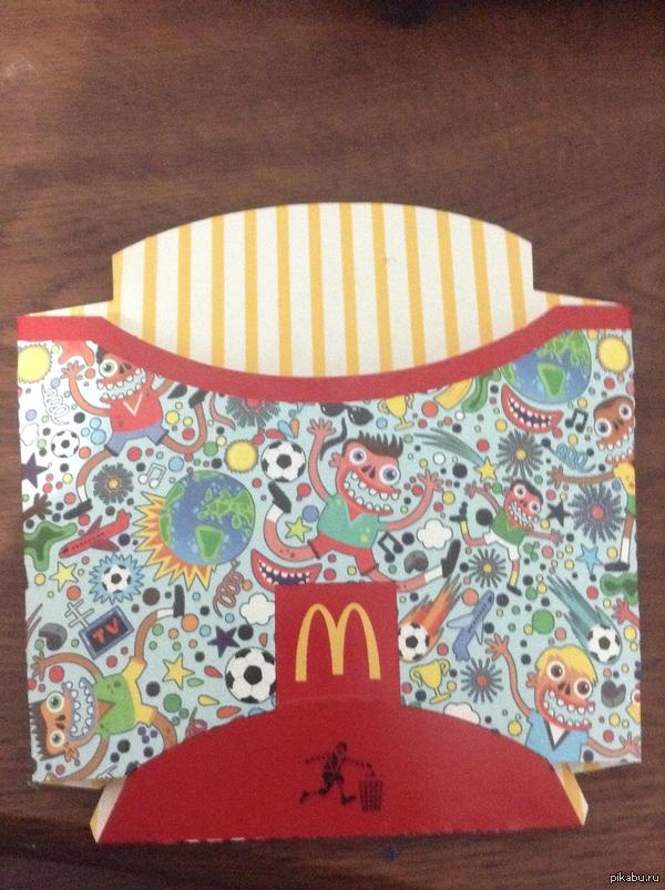 Похоже, в Макдональдсе что-то легализовали :)