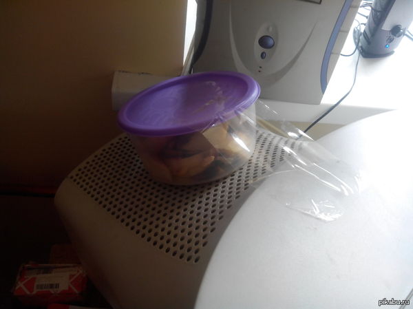 Когда на работе нет микроволновки