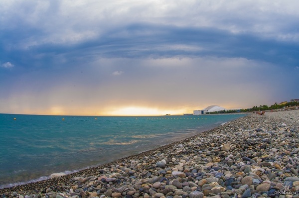 Закат из Адлера