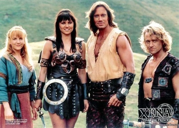 Why did I stare at the circle for a long time... - Ring, Xena - the Queen of Warriors, Idiocy