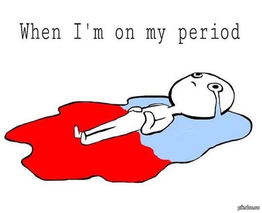 Im my period