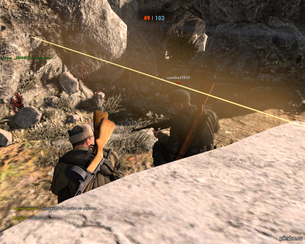 ������� ��������� � Sniper Elite.