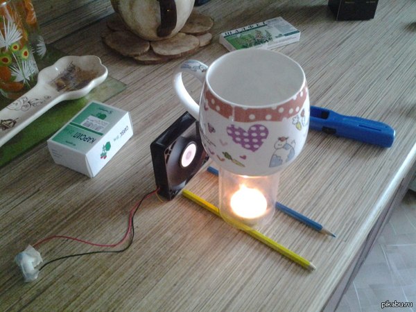 Когда отключили электричество . Фондюшница