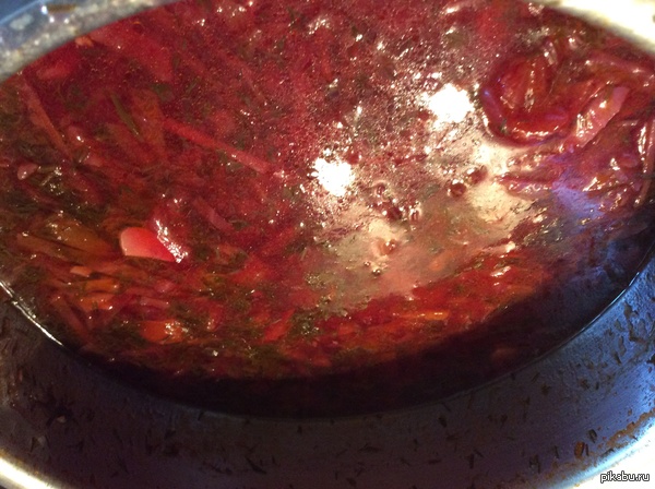 Russian blood soup