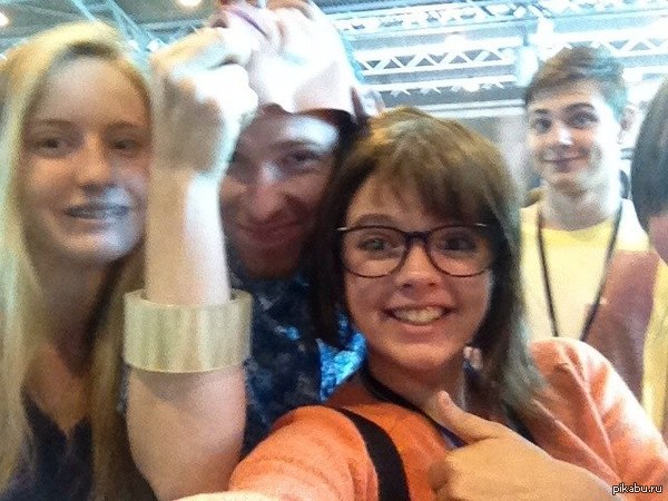 Селфи с Давыдовым со Старкона