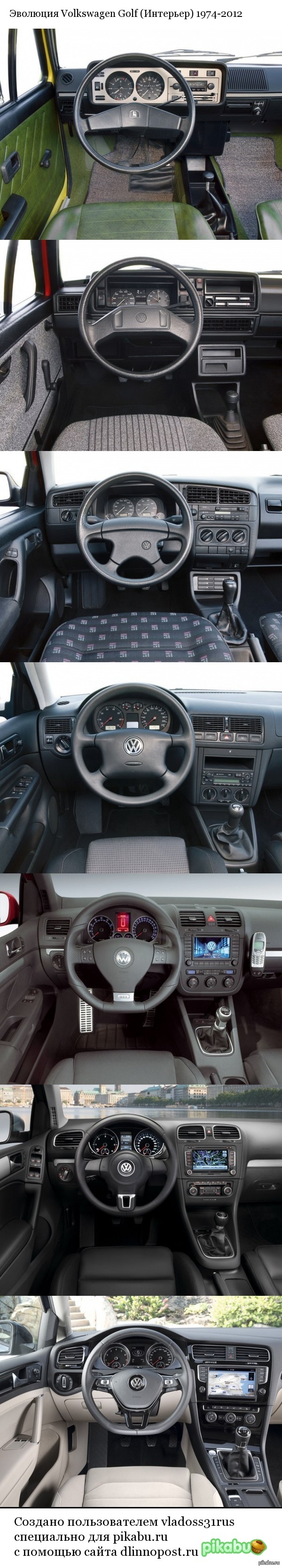  Volkswagen Golf () 1974-2012