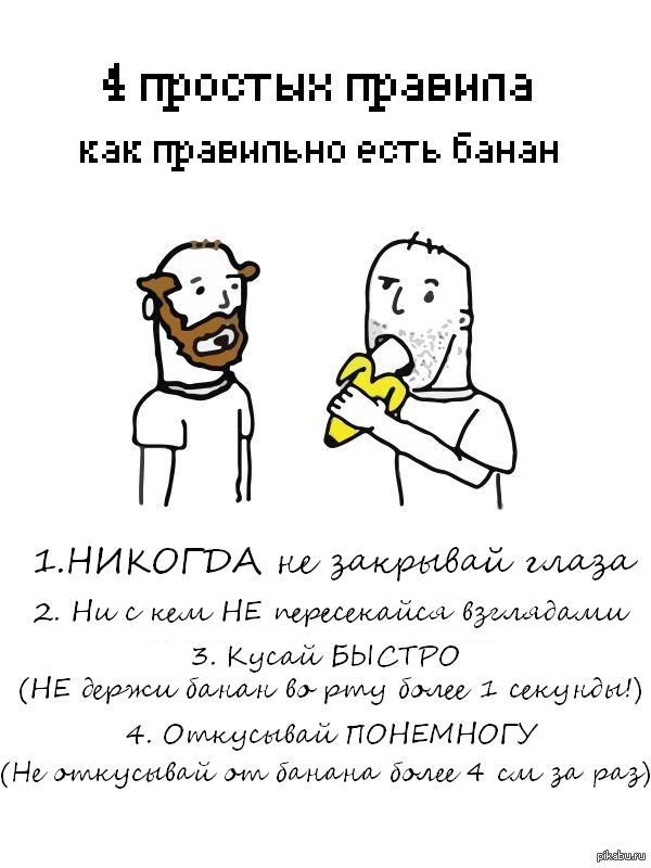 Как съесть банан и не выглядеть при этом странно.
