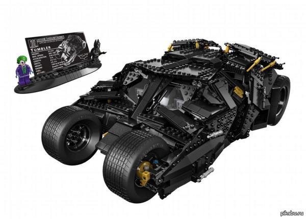 LEGO Бэтмен Мобиль. 1869 деталей.