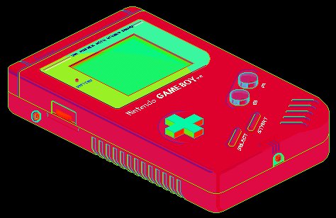 Game-Boy Pixel art 