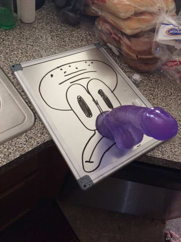 Have you seen Patrick yet? - NSFW, The photo, Squidward, Vulgarity
