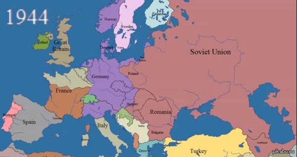 Карта 1944, мне нравится больше всего... | Пикабу