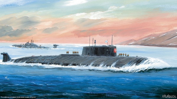 Let's honor the memory of the nuclear submarine K-141 Kursk! - k-141 Kursk, Nuclear submarine Kursk, Tragedy, date