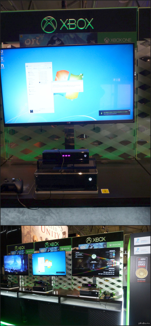 Мелкософт в очередной раз выдает PC за Xbox One