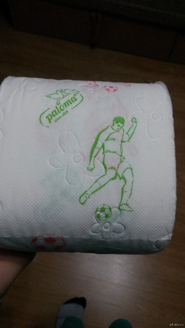 Производитель туалетной бумаги , как бы намекает...