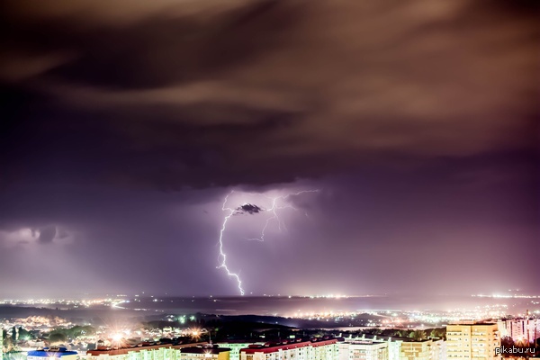 Гроза в Ставрополе