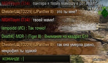 Школота жжот в танках...