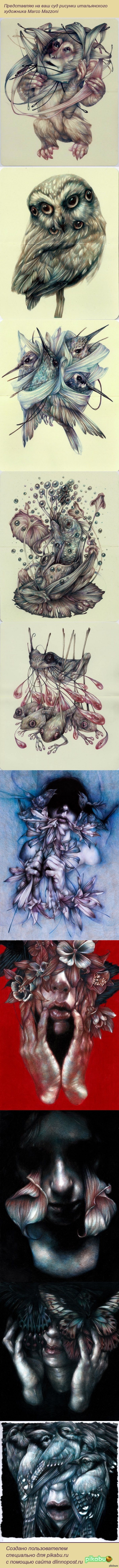 Рисунки Marco Mazzoni - Marco Mazzoni, Рисунок карандашом, Рисунок, Художник, Длиннопост