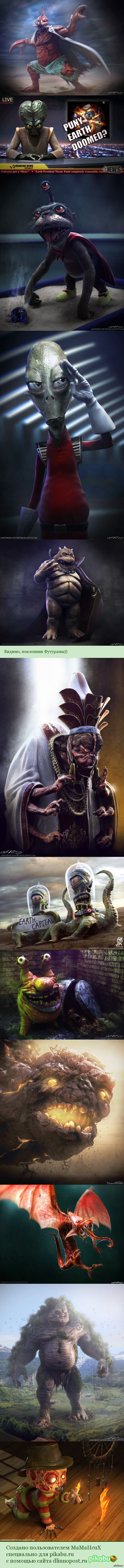 Космический иллюстратор Jared Krichevsky