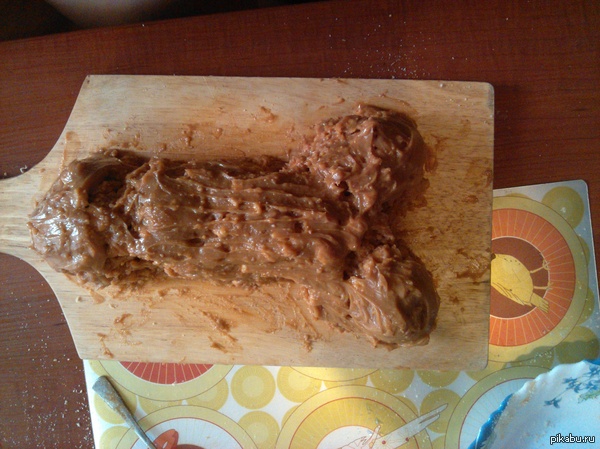 Lenchik and I are making an Anthill cake - NSFW, My, My, Cake, Anthill, How to unsee it