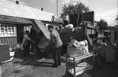 Photo from the archive of the liquidation of the Chernobyl disaster. - Pripyat, The photo, Chernobyl, Liquidation, Longpost