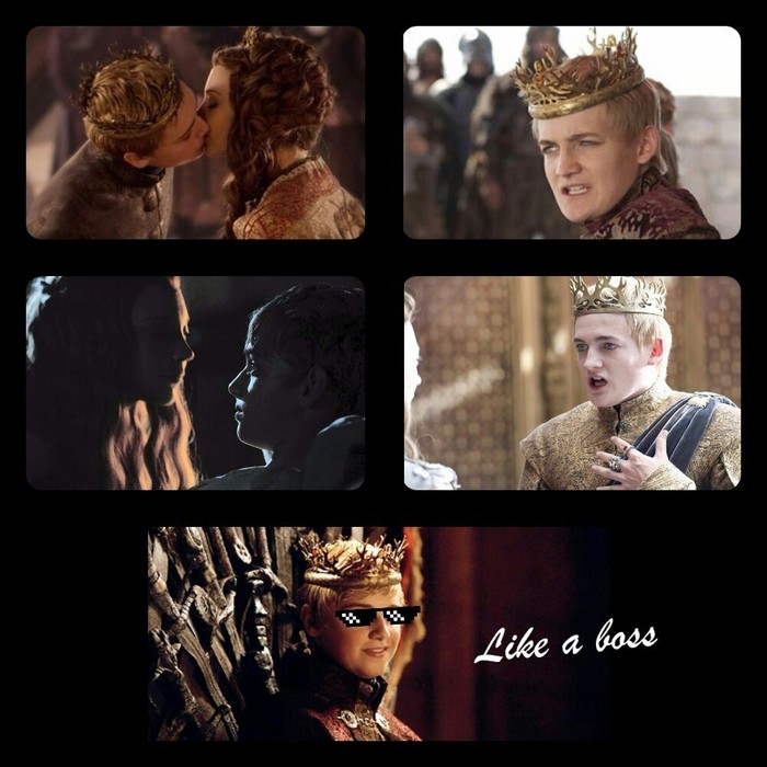Tommen wins! - My, Tommen Baratheon, Joffrey, Game of Thrones, Joffrey Baratheon