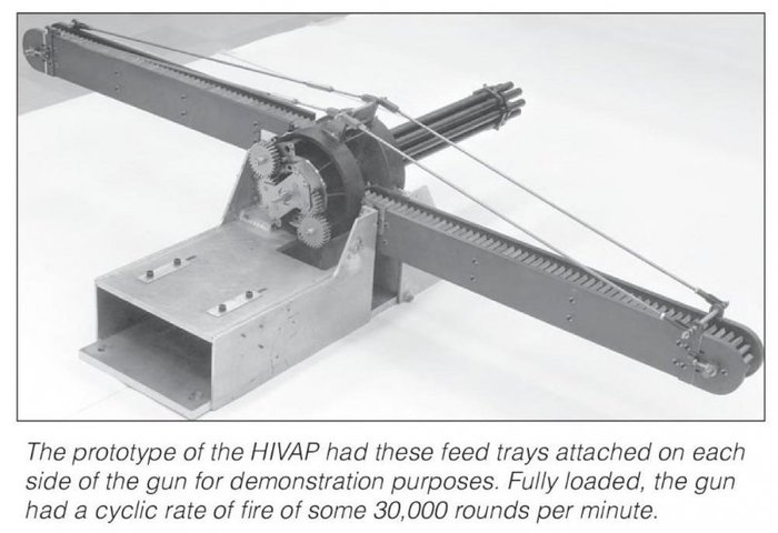 Экспериментальный пулемет TRW HIVAP Пулемет, Прототип, Trw hivap, Оружие, Длиннопост