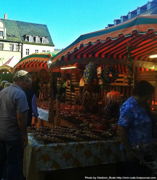 Notes on Germany #15: Three and a Half Centuries of Onion Love - My, Germany, Travels, Fair, Longpost