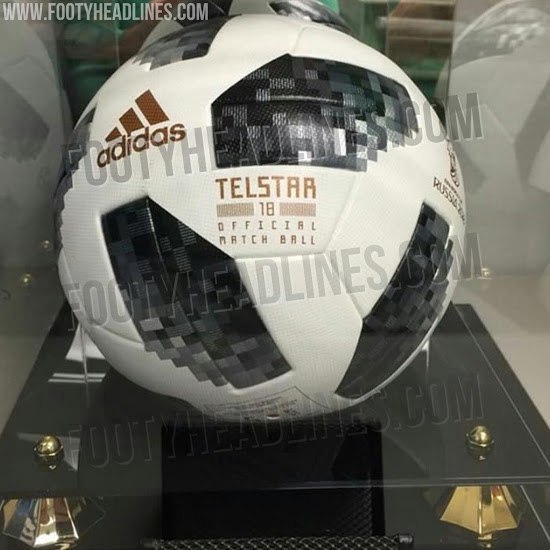 The official ball of the 2018 World Cup in Russia. - 2018 FIFA World Cup, Ball, Adidas