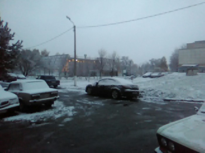 The winter is coming - Snow, My, The winter is coming, Belgorod